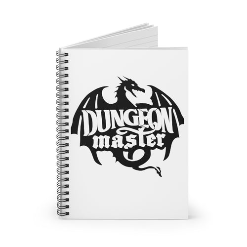Dungeon Master Spiral Notebook — RPG Campaign Journal (Ruled)