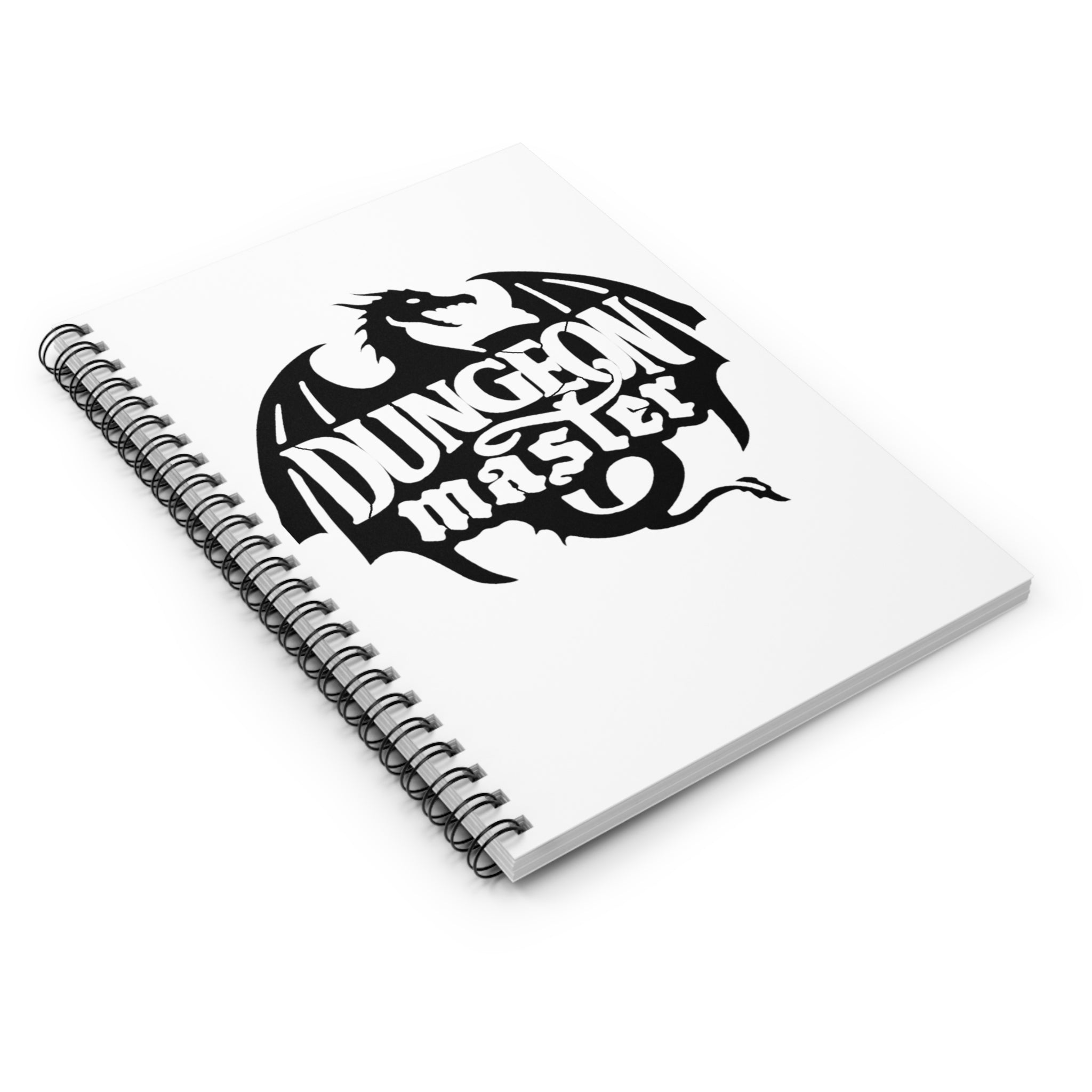Dungeon Master Spiral Notebook — RPG Campaign Journal (Ruled)